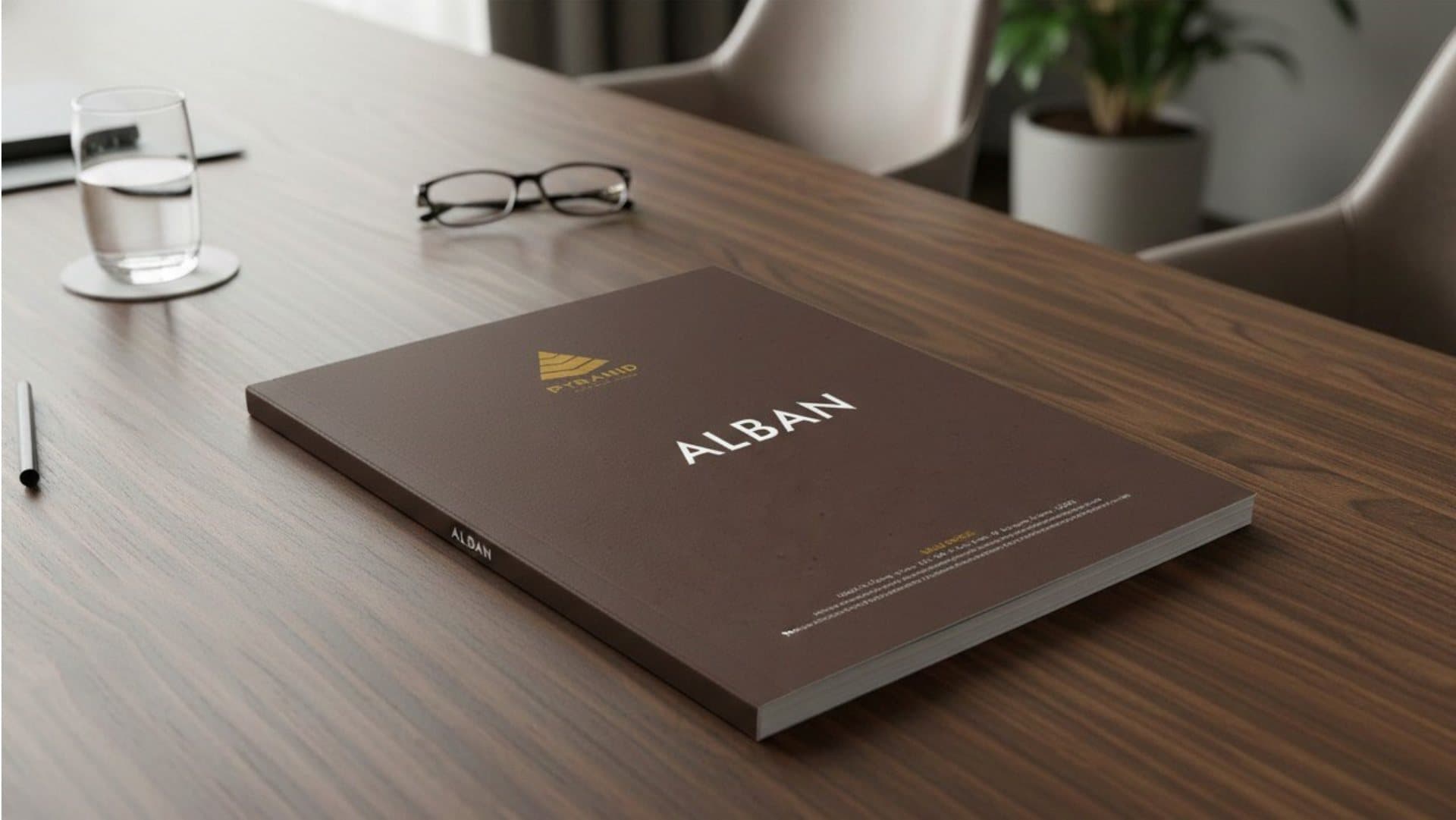 Alban brochure cover